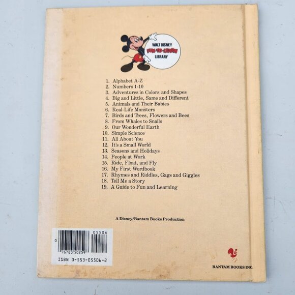 Vintage Disney Book Animals and Their Babies Walt Disney 1983 hardcover Jungle - Picture 4 of 14